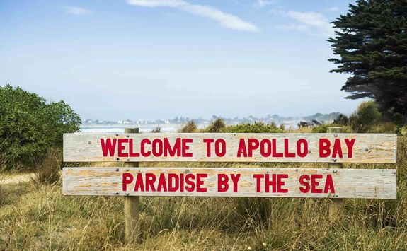 Apollo Bay Welcome Sign