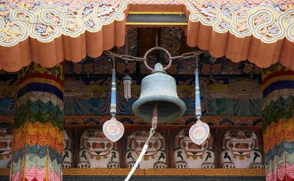 Punakha Dzong ritual bell