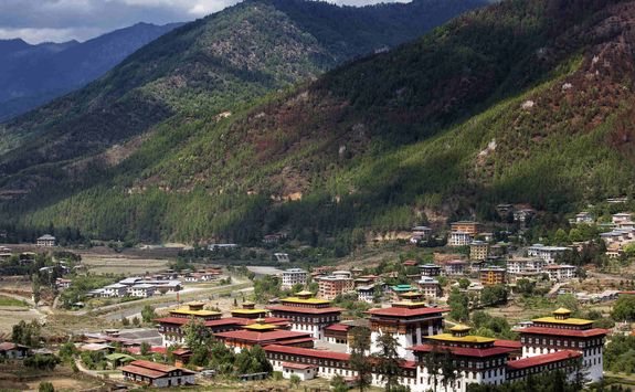 View of Thimpu
