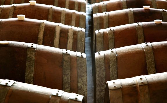 Wine barrells