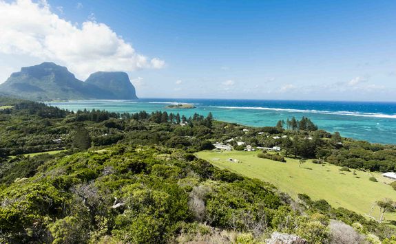 Lord Howe coastline