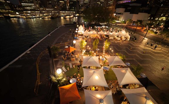 Sydney at night