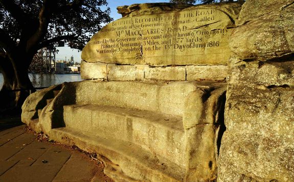 Mrs Macquarie's Chair