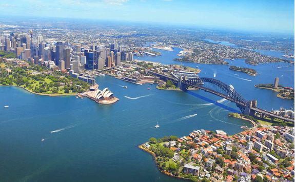 Aerial View of Sydney