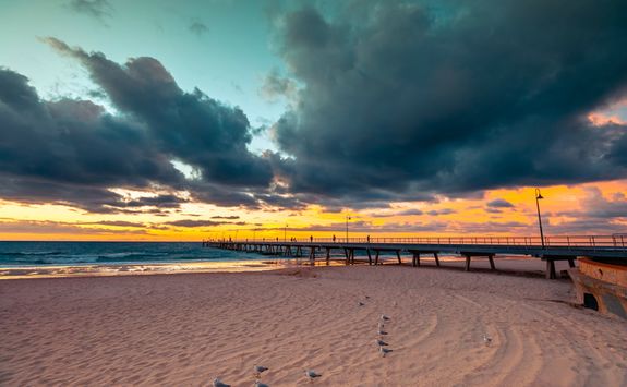 Sunset on the Beach