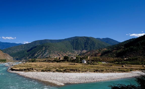 Countryside in Punakha