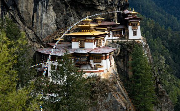 Above the Tiger's Nest Monastery
