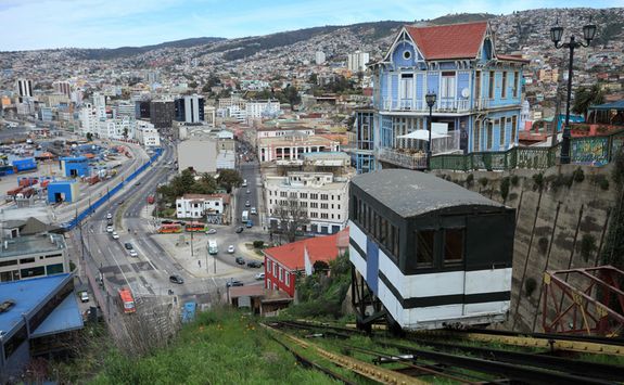 Funicular in Valparaiso