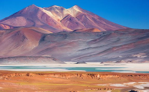 Volcano in the Desert
