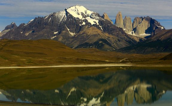 Lake and Mountain