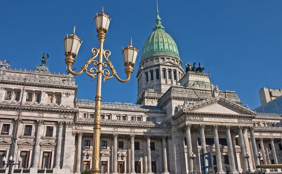 A colonial building in Buenos Aires