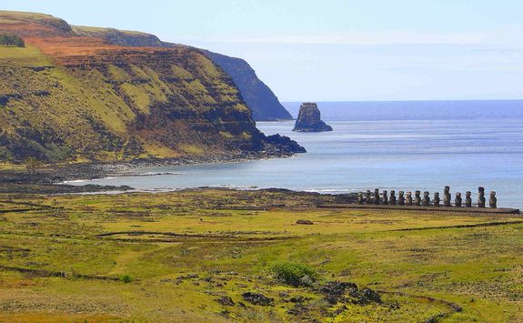 Easter Island view