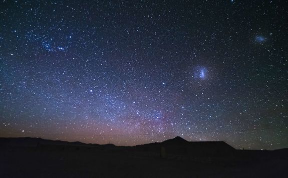 Star gazing in the Atacama Desert