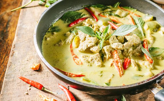 Thai green curry