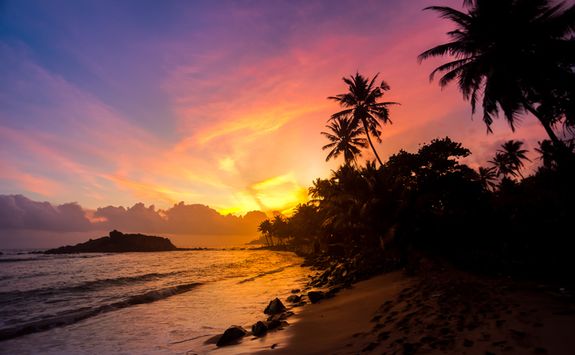 Koh Samui tropical sunset