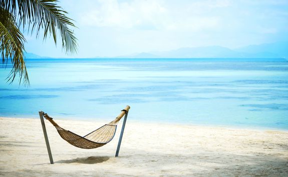 Hammock on a beach