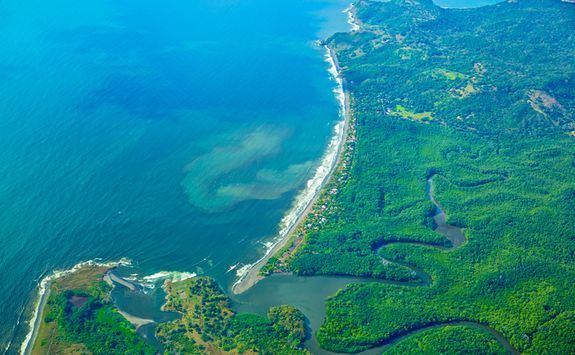 Costa Rica's coastline