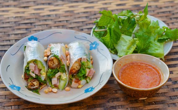 Vietnamese spring rolls