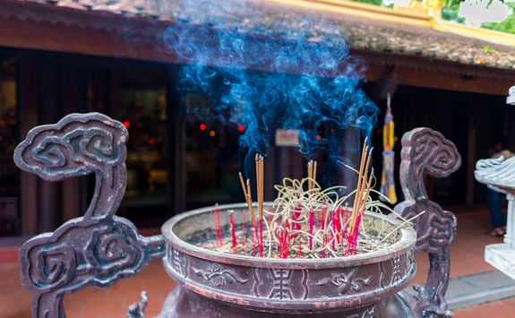 Incense at temple