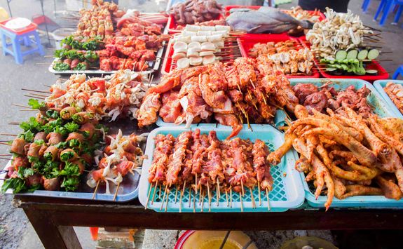 BBQ street food