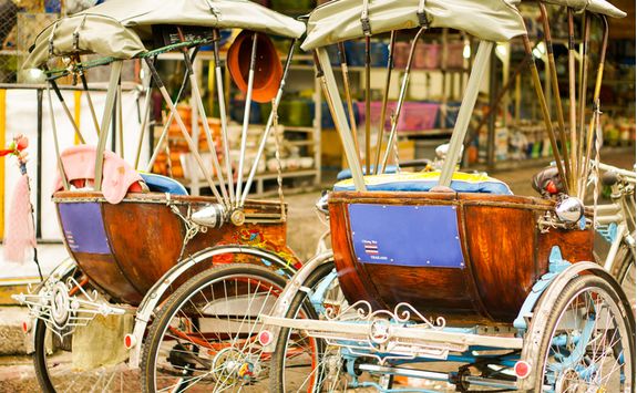 Chiang Mai tricycle taxi