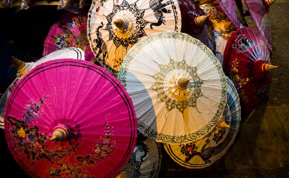 Lanna traditional umbrellas