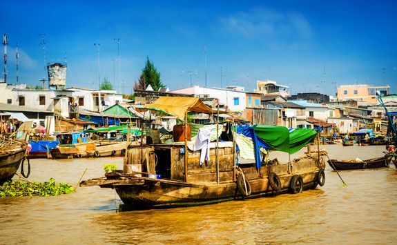 floating market mekong