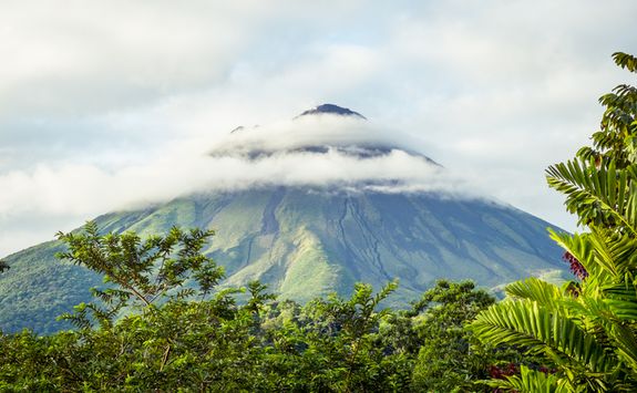 Volcano in the Clouds