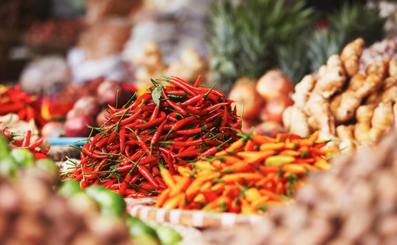 Red chillies