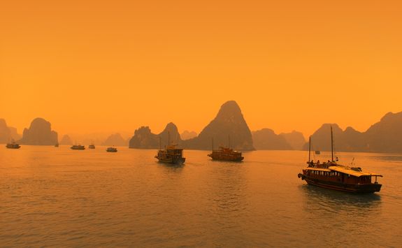 Halong Bay sunrise