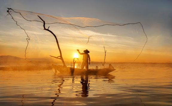 Traditional fishermen