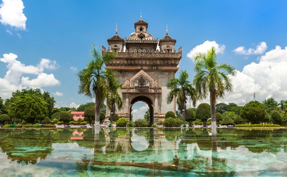 Patuxai monument, Vientiane