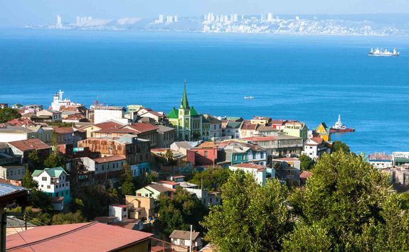 View over Valparaiso