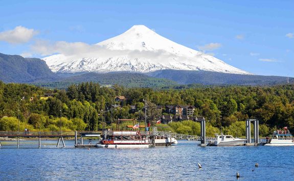 Pucon Villarica volcano