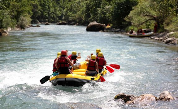 White water rafting
