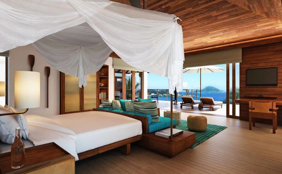 Bedroom with a view