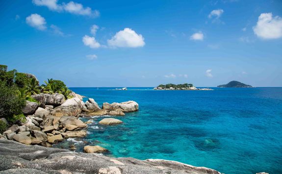 Felicite Island ocean