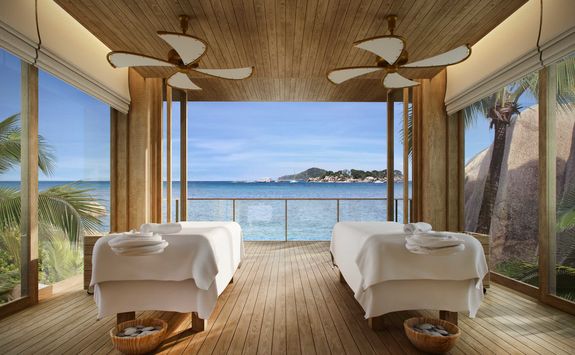 Spa treatment room