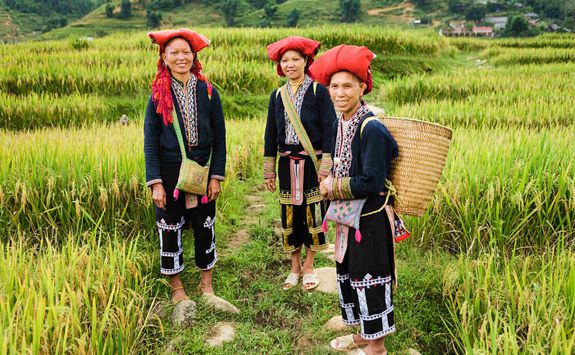 Red Dao hill tribe