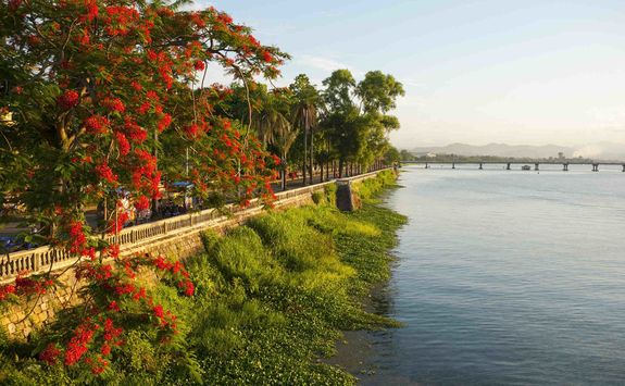 Perfume River in Hue