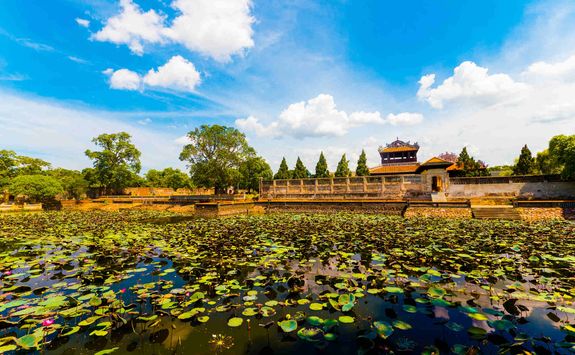 Pond in Hue citadel