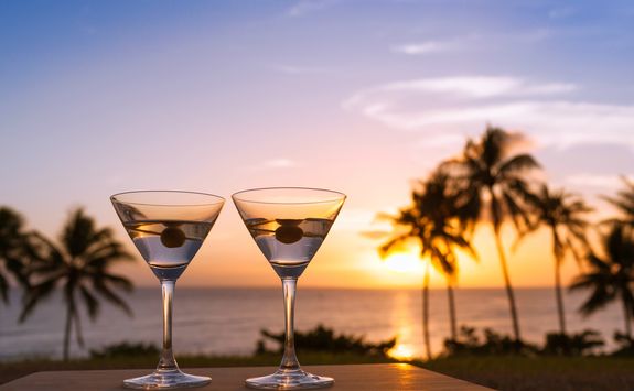 Sunset drinks