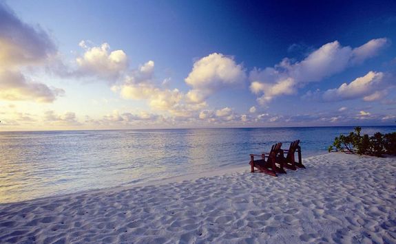 beach at sunset
