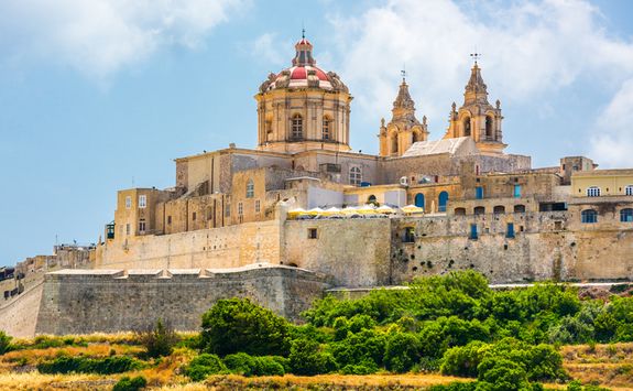 Walled city cathedral, Mdina