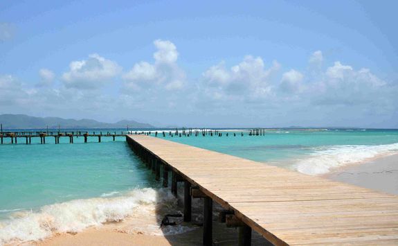 Pier in Anguilla