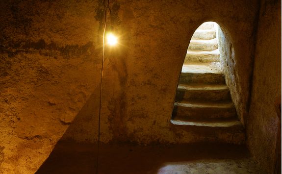 cu chi tunnels underground room