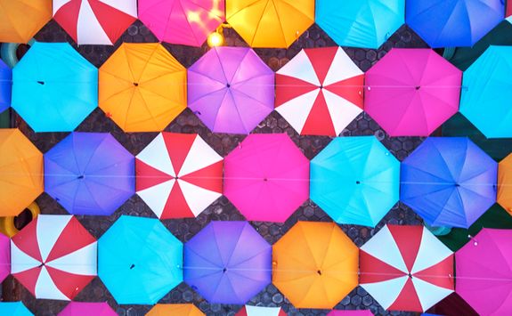 siem reap market umbrellas