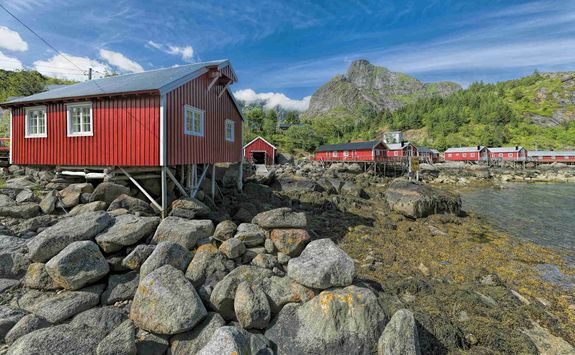 Rorbuer fishing hut