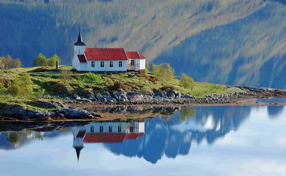 Church in the Lofoten Islands