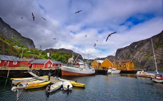 Fishing village of Nusfjord